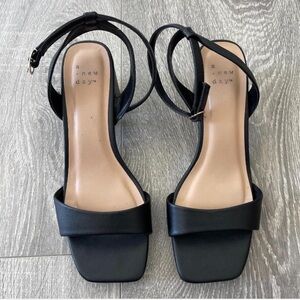 A New Day Elegant Black Sandals